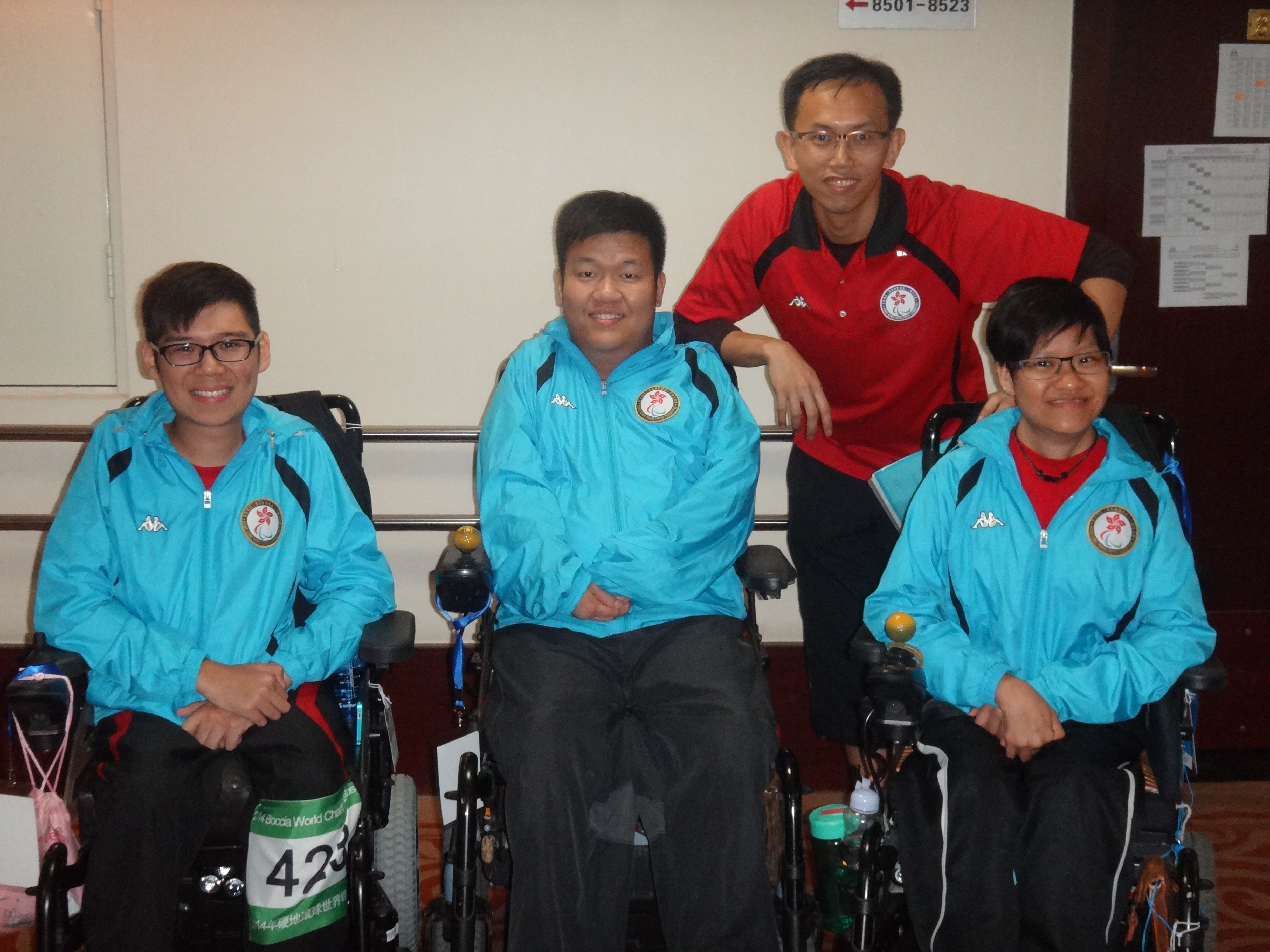 Boccia BC4 Team got gold medals in World Championships 2014
