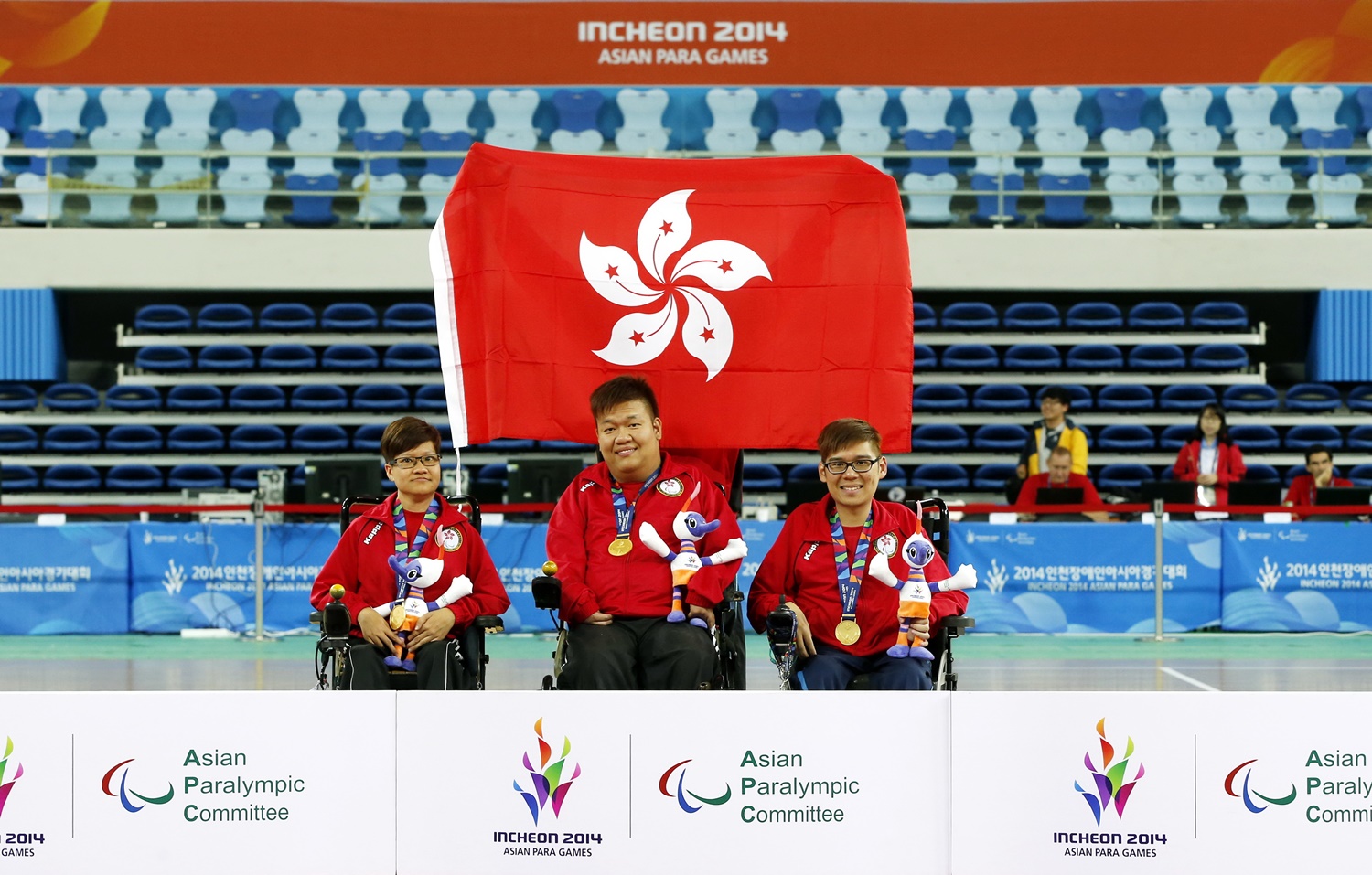 Boccia BC4 Pairs Team Photo