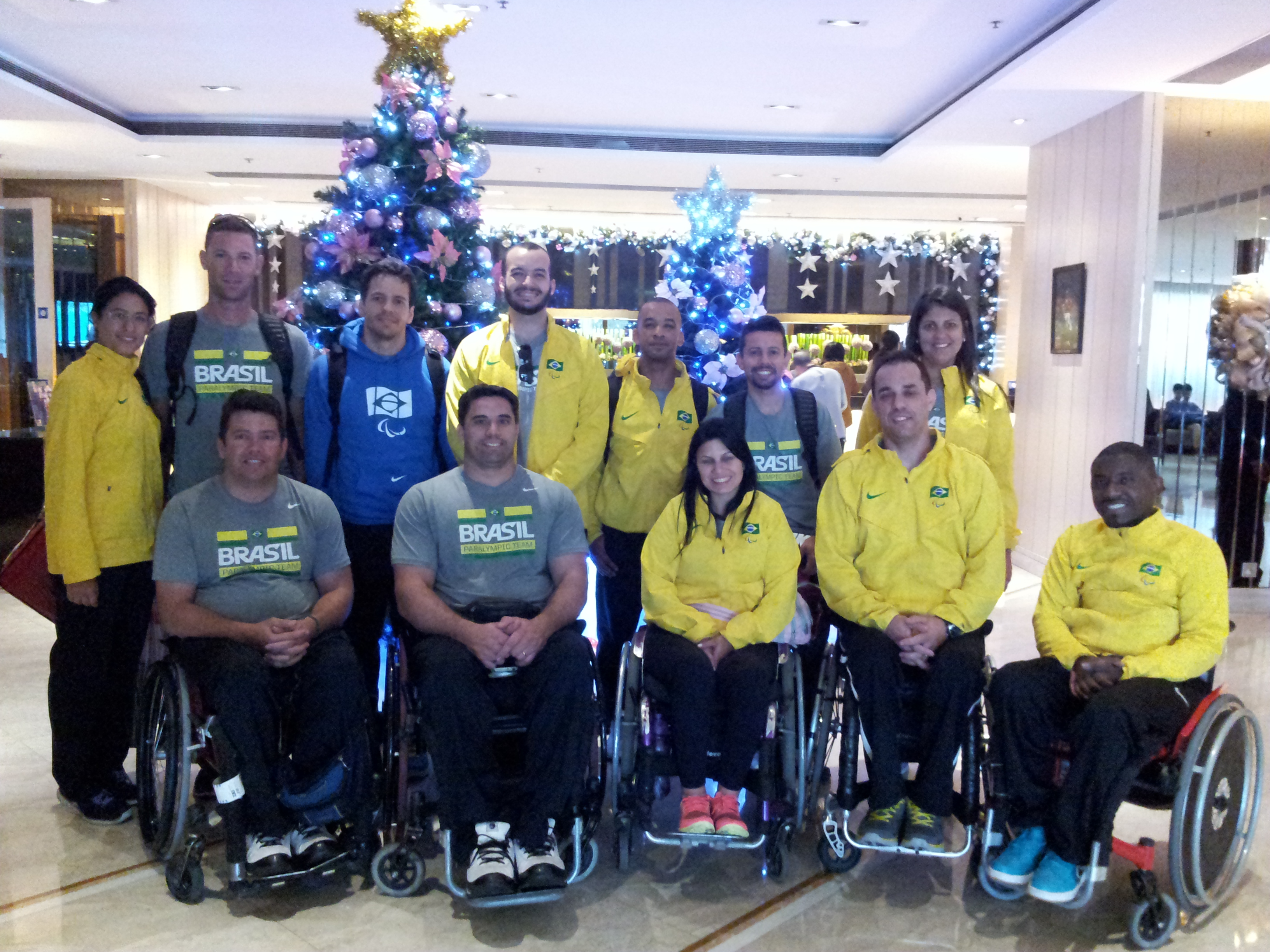 Brazil Team arrival