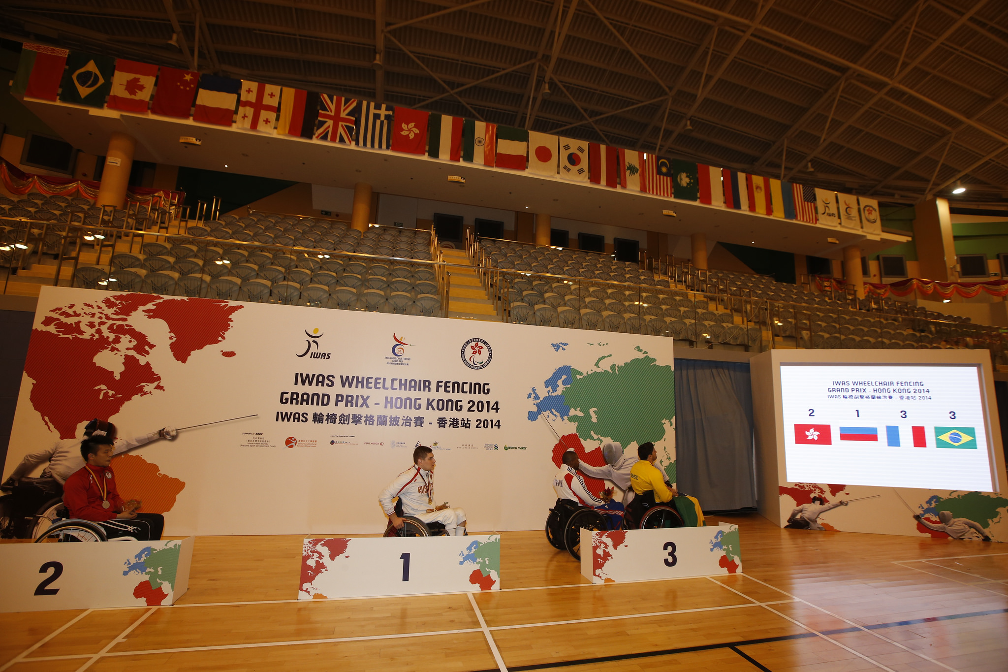 IWAS Wheelchair Fencing Grand Prix 2014 Second day Photo